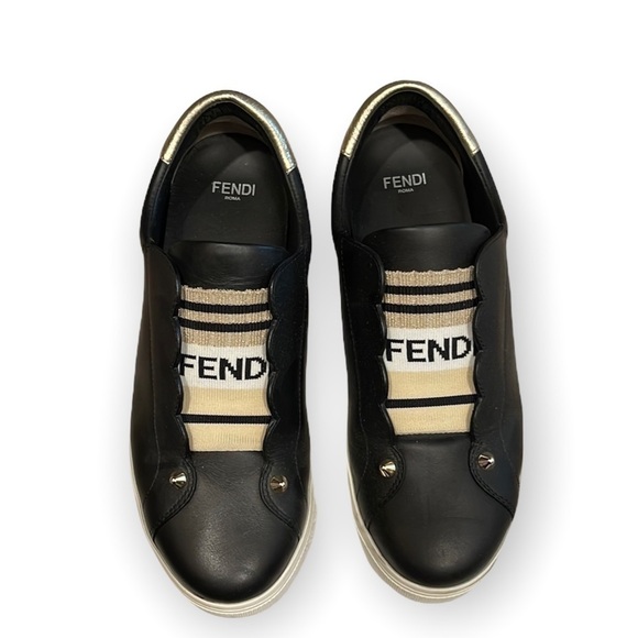 Fendi Rockolo Slip Ons - Picture 1 of 5